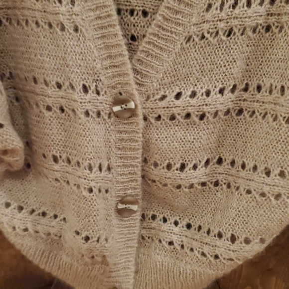 3/4 Sleeve Shrug Style Sweater - Picture 2 of 2